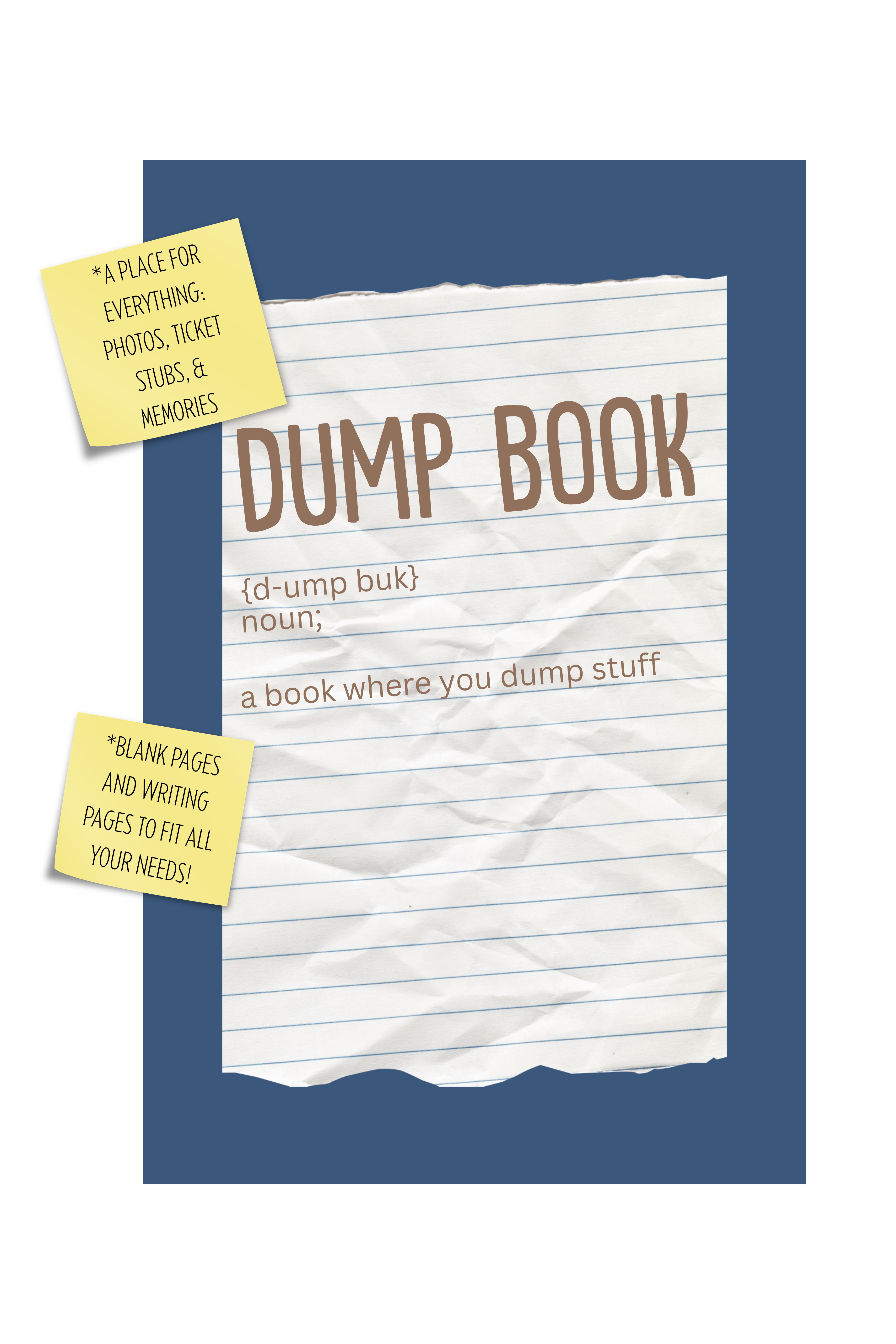 Dump Book - Navy