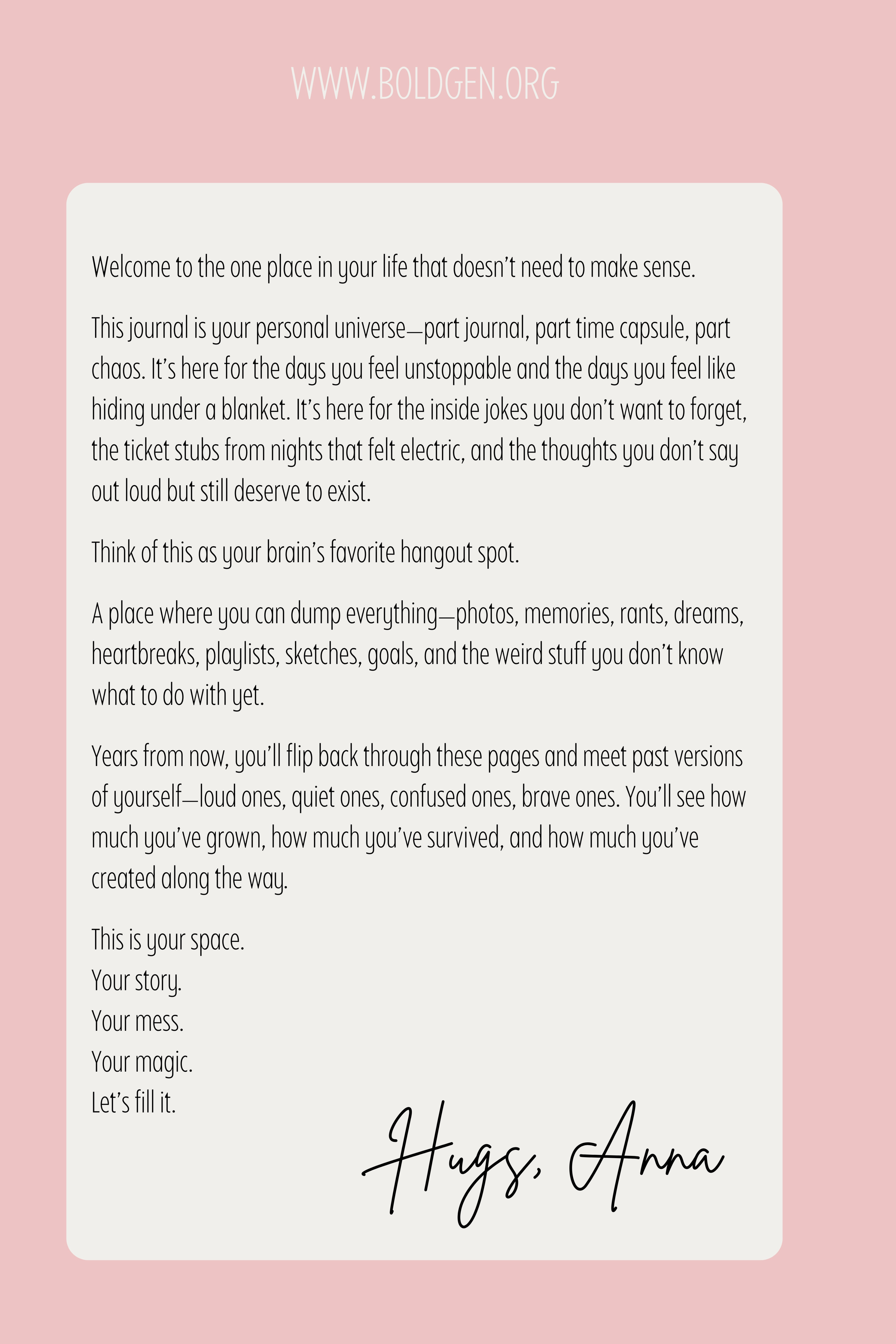 Dump Book - Pink