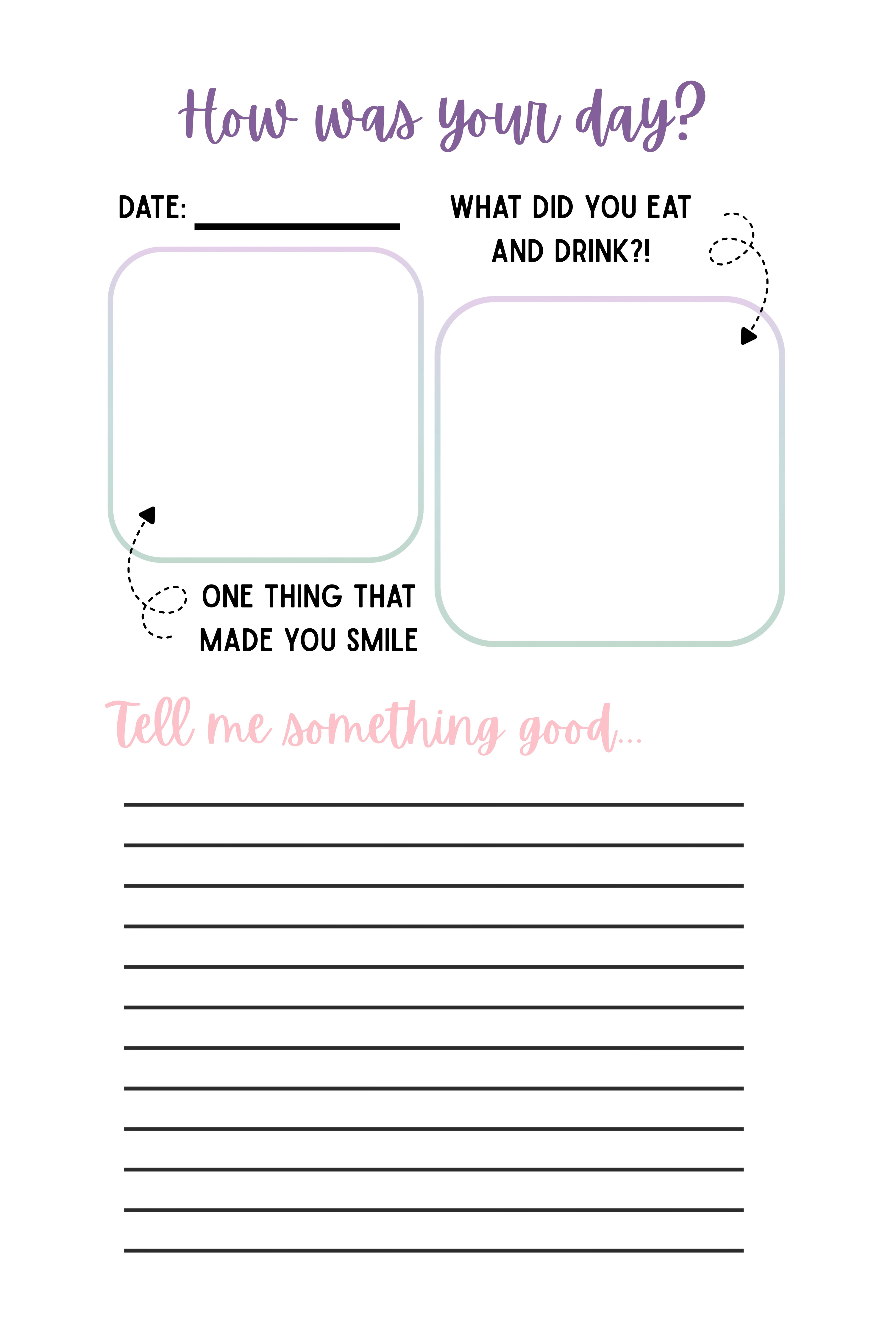 Journal - Daily Check In