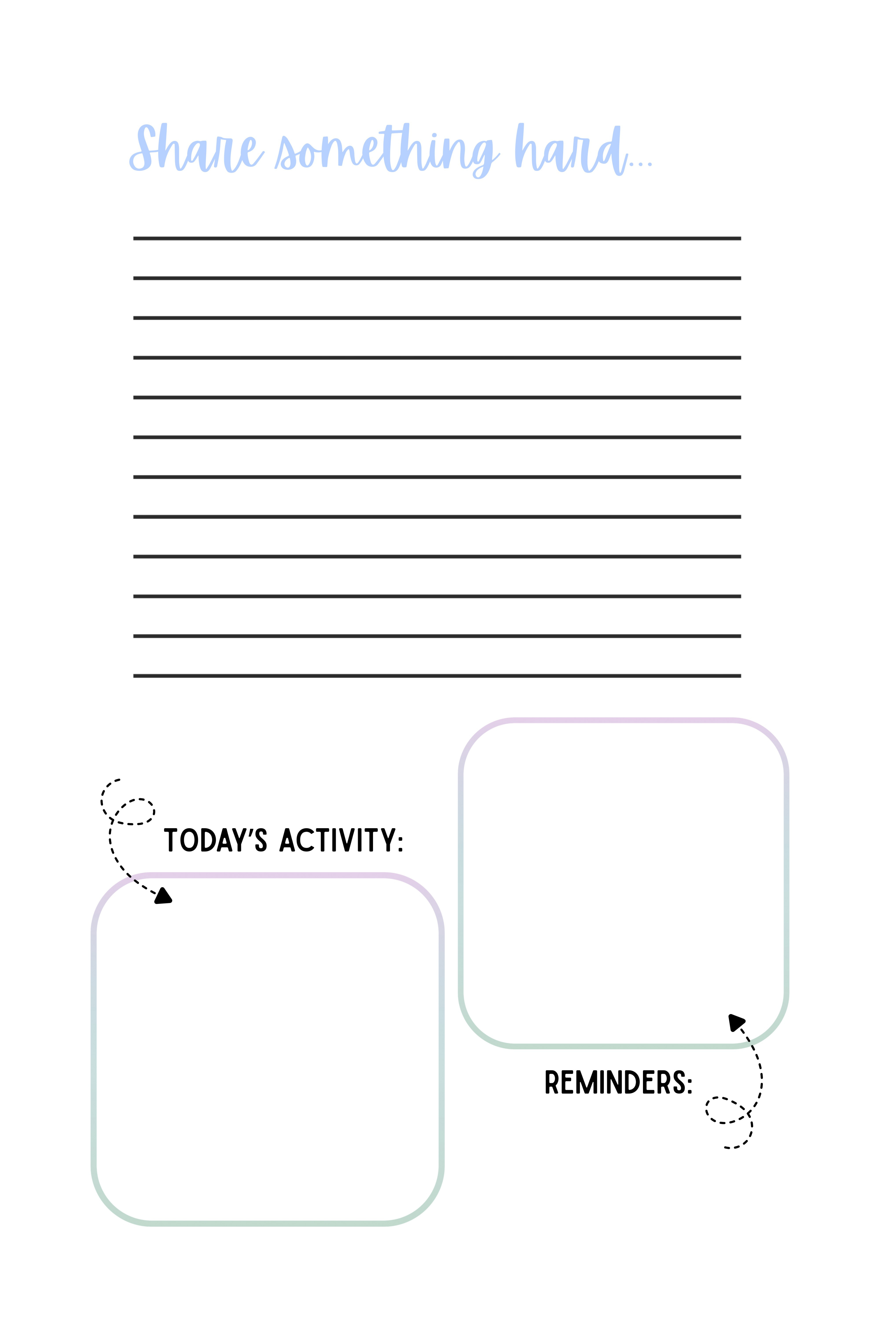 Journal - Daily Check In